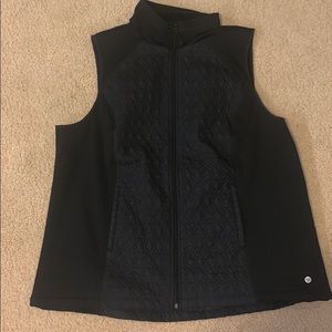 black vest